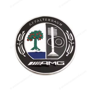 emblema logo amg 3d para mercedes benz 64mm adhesivo metal 2