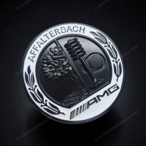 emblema logo amg 3d para mercedes benz 64mm adhesivo metal