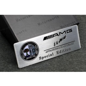 emblema logo amg affalterbach germany especial edition para mercedes benz adhesivo metal 2