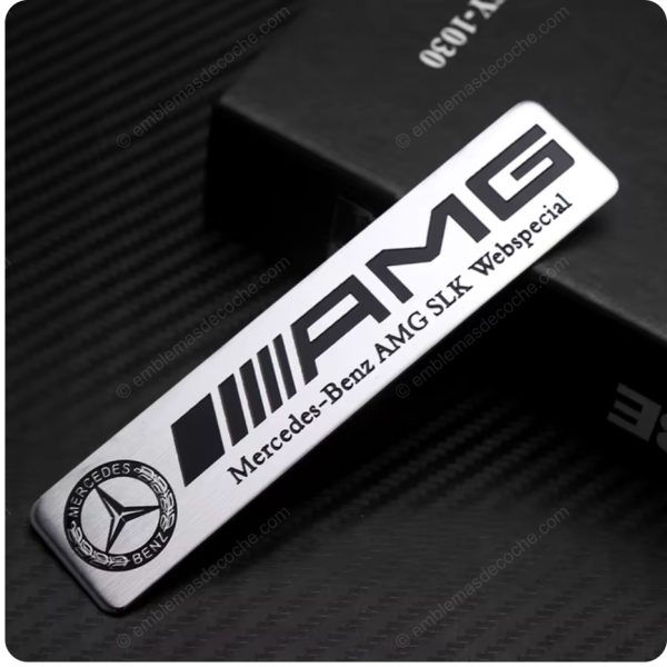 emblema logo amg mercedes benz slk webspecial adhesivo metal