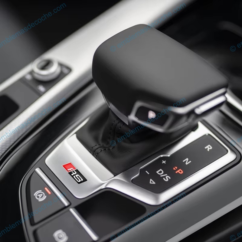 Emblema Logo Sline RS de Audi interior salpicadero adhesivo 4 emblema logo sline rs de audi adhesivo 4
