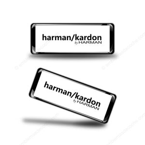 emblemas logos harman kardon para altavoz equipo sonido audio adhesivo stikers