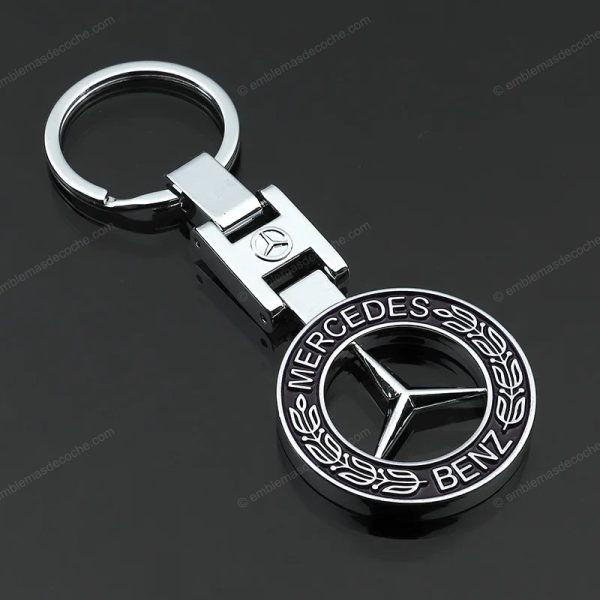 llavero redondo mercedes benz 3