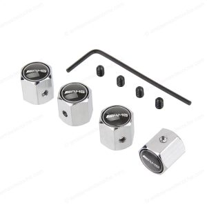 tapones amg para mercedes benz antirrobo para valvulas de neumaticos ruedas llantas 3