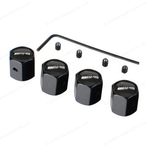 tapones amg para mercedes benz antirrobo para valvulas de neumaticos ruedas llantas 4