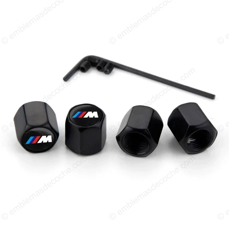 TAPONES M PERFOMANCE BMW ANTIRROBO NEGROS PARA VÁLVULAS DE NEUMÁTICOS RUEDAS LLANTAS 1 tapones m perfomance bmw antirrobo negros para valvulas de neumaticos ruedas llantas 2