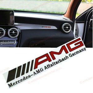 emblema logo amg affalterbach germany para mercedes benz adhesivo sticker