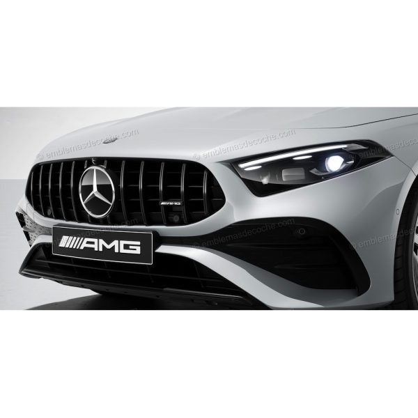 emblema logo amg para parrilla delantera panamericana de mercedes benz
