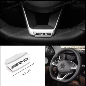 emblema logo amg para volante mercedes adhesivo 4