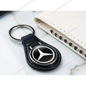 llavero-mercedes-cuero-metal